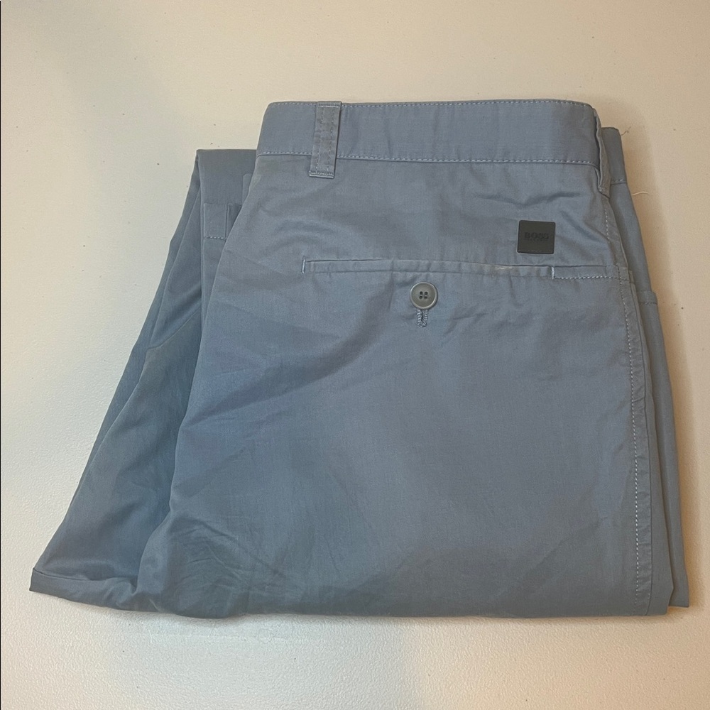Boss Lightweight Chino Pant Blue Size 32R